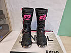 Мотоботи Oneal New Logo Rider Boot Black Pink розмір 6 US 36 EU, фото 2