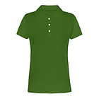 Жіноча однотонна футболка поло для друку (під нанесення принту), фото 6