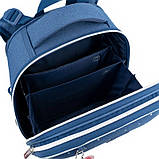 Рюкзак шкільний Kite Hello Kitty каркасний для початкової школи на зріст 130-145 см,  38х29х16 см, 1020 г, HK22-531M, фото 7