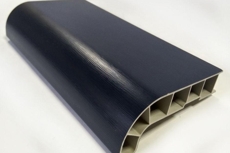 Пластикове підвіконня Сауберг Sauberg кольоровий матовий