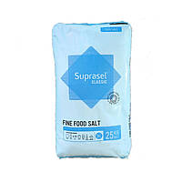 Пищевая соль мелкого помола Suprasel Classic fine salt Дания 25 кг BB, код: 7769303
