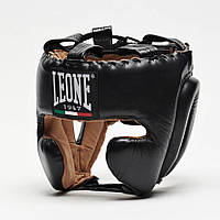 Боксерський шолом Leone Performance Black L лучшая цена с быстрой доставкой по Украине