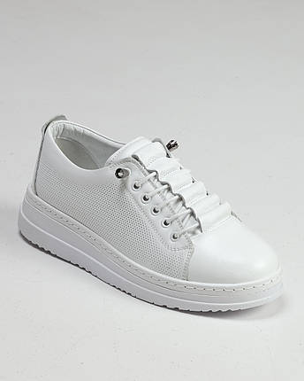 Кросівки жіночі Altura 3500 36 білі шкіра перфорація, фото 1