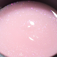 Акрил гель Kira Nails Acryl Gel - Glitter Pink, 5 г