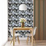 Декоративна ПВХ плитка на самоклейці 280х300х5мм Соти, ціна за 1 шт. (СПП-500) SW-00000524, фото 5