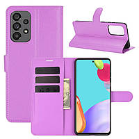 Чехол-книжка Litchie Wallet Samsung Galaxy A53 5G Violet NL, код: 8112465