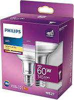 Лампа Philips LED Premium Classic Reflector R80 [E27 Эдисоновый винт] 4 Вт 60 Вт эквивалент, теплый белый 27