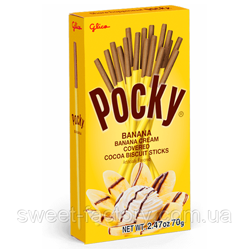 Соломка Glico Pocky Banana Cream 70g