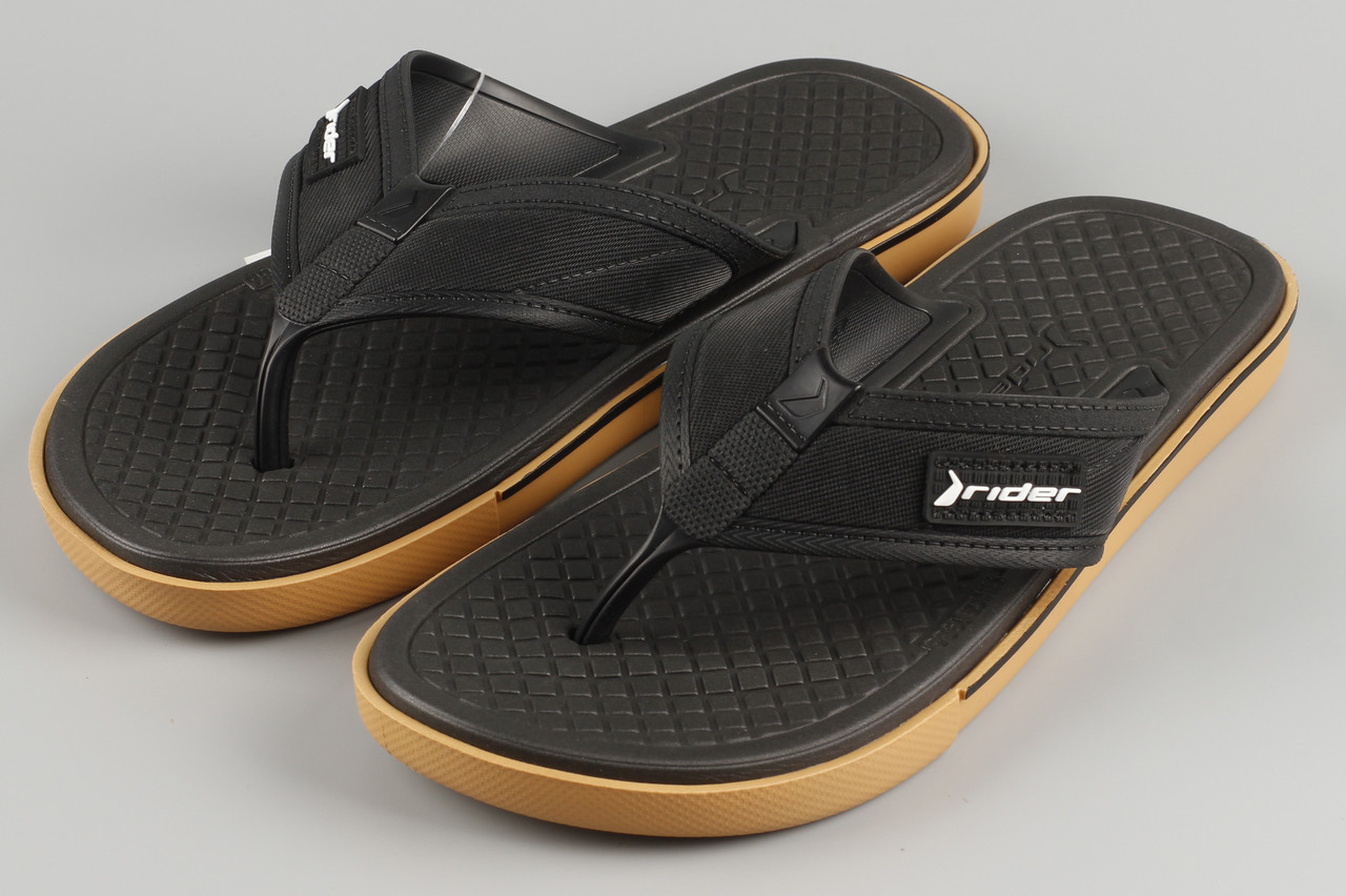 В'єтнамки чоловічі чорні RIDER SPIN THONG AD 11772-AT946 Розміри 44