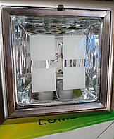 Світильник точковий вбудований DOWN LIGHT S-008 E27 2x26w САТИН LUMEN 22002/1