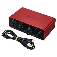 USB аудиоинтерфейс Focusrite Scarlett Solo 4th Gen