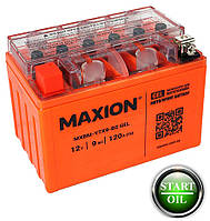 Мото акумулятор GEL MAXION YTX 9-BS (12V, 9A)