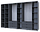 Комплект Doros Гелар з Етажеркою Графіт  3+4 ДСП 309.4х49.5х203.4 (42005062), фото 4