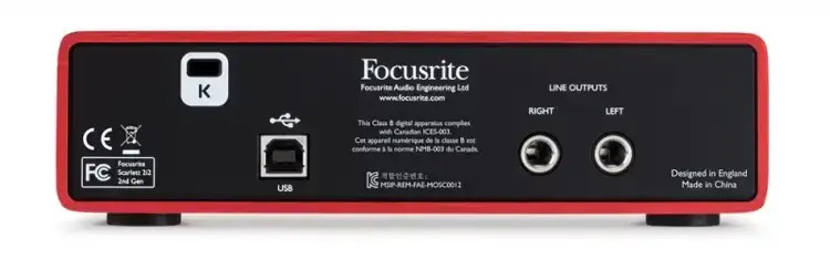 DTM・DAW Focusrite Scarlett 2i2 3rd gen Заказать FOCUSRITE Scarlett 2i2 3rd Gen Аудиоинтерфейс с