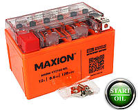 Мото аккумулятор GEL MAXION YTZ 10S (12V, 8,6A)