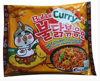 Корейская лапша рамэн с кари Buldak Curry SamYang 140 г (Корея)