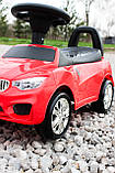 Машинка каталка-толокар BMW Bambi M 3147 B БМВ, Червоний, фото 6