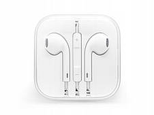 Дротові Навушники Гарнітура для Iphone EarPods with 3.5 mm (MNHF2ZM/A) White, фото 3