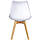 Комплект стільців Doros Бін Білий 49х43х84 (42005075), фото 6