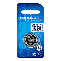 Батарейка Renata CR2430 Lithium 3V LI