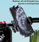 Велотримач для телефона на кермо для мотоцикла/скутера/велосипеда Yesido C127, фото 5