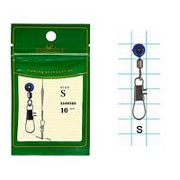 Застібка GC Swivel Float Adaptors поплавцева 3010BL S 10pcs