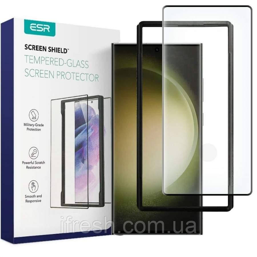 Захисне скло ESR для Samsung Galaxy S23 Ultra - Screen Shield (1 шт), Black (4894240175828), фото 1