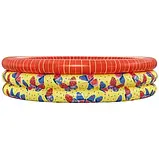 Надувний круглий басейн дитячий Метелик (розмір 168-38см, об'єм-508л) Bestway 51202, фото 4