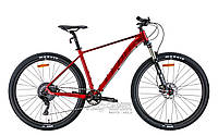 Велосипед 29" LEON TN-40 AM Hydraulic lock out HDDD (рама 21") красный с черным