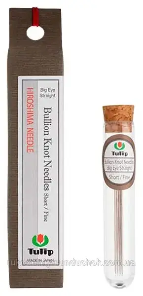 Голки Tulip для вишивки метелізованими нитками 4 шт.(Японія) THN-109e, фото 1