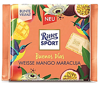 Белый шоколад Ritter Sport со вкусом манго-маракуя,100 г