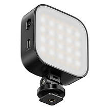 Відеосвітло / накамерне світло Ulanzi U60 RGB 2500-9000K з холодним черевиком, фото 4