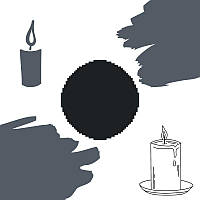 Барвник для свічок Маренго (темно-сірий із синім відтінком) органорозчинний сухий - 50 г
