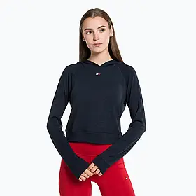 AllOriginal com ua Кофта тренувальна жіноча Tommy Hilfiger Slim Soft Hoodie blue РОЗМІРИ ЗАПИТУЙТЕ