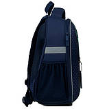 Рюкзак шкільний Kite BMX Pets каркасний для початкової школи на зріст 115-130 см, 35x26x13.5 см, 832 г, K22-555S-10, фото 5
