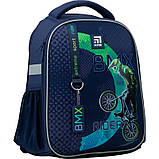 Рюкзак шкільний Kite BMX Pets каркасний для початкової школи на зріст 115-130 см, 35x26x13.5 см, 832 г, K22-555S-10, фото 2