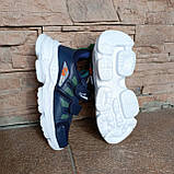 Кросівки підліткові WH273-3H т. сині, фото 5