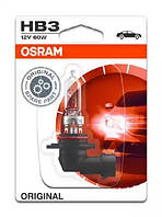 Лампа фарная HB3 12V 60W P20d 1шт.blister (OSRAM)