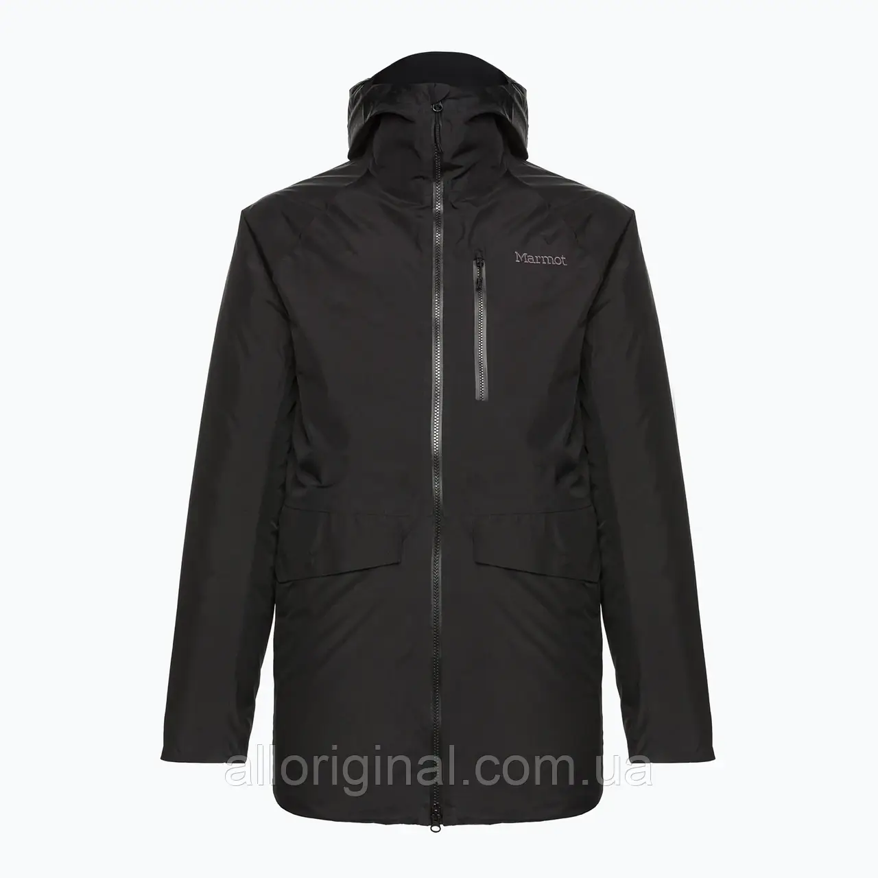 AllOriginal com ua Куртка дощовик чоловіча Marmot Oslo GORE-TEX black РОЗМІРИ ЗАПИТУЙТЕ