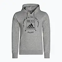 Urbanshop com ua Кофта тренувальна adidas Hoodie Boxing сіра ADICL02B РОЗМІРИ ЗАПИТУЙТЕ