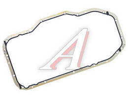 Прокладка пiддону двигуна Газель,Волга дв.406,405,409 (метал-гума) (Elring) 40624.1009070