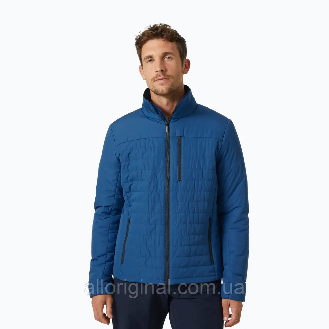 AllOriginal com ua Куртка вітрильна чоловіча Helly Hansen Crew Insulator 2.0 azurite РОЗМІРИ ЗАПИТУЙТЕ