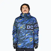 Urbanshop com ua Куртка сноубордична чоловіча DC Propaganda angled tie dye royal blue РОЗМІРИ ЗАПИТУЙТЕ