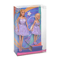 Игровой набор Кукла с дочкой DEFA 8126 с аксессуарами (Фиолетовый)