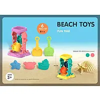 Песочный набор для детей (6 элементов в сетке) RT 322-1