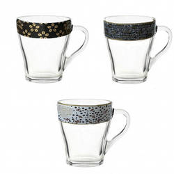 Кухоль скляний Кава-відведення "Грація" 250 мл 8124/1649