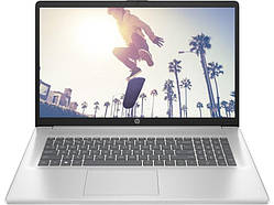 HP Ноутбук 17-cn3022ua 17.3" FHD IPS AG,Intel i5-1334U, 16GB, F1024GB, UMA, DOS, сріблястий (9H8Q6EA)