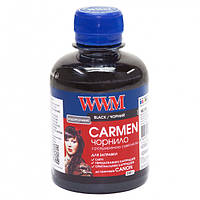 Чернила WWM Canon CARMEN, PG-30/37/40/50/510/512, PGI-5/425/520, Black, 200 мл, водорастворимые, универсальные