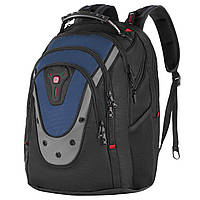 Рюкзак для ноутбука, Wenger Ibex 17", чорно-синій (600638)