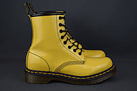 Dr. Martens 1460 кожаные жёлтые ботинки женские. Оригинал. 38 р./24.5 см.